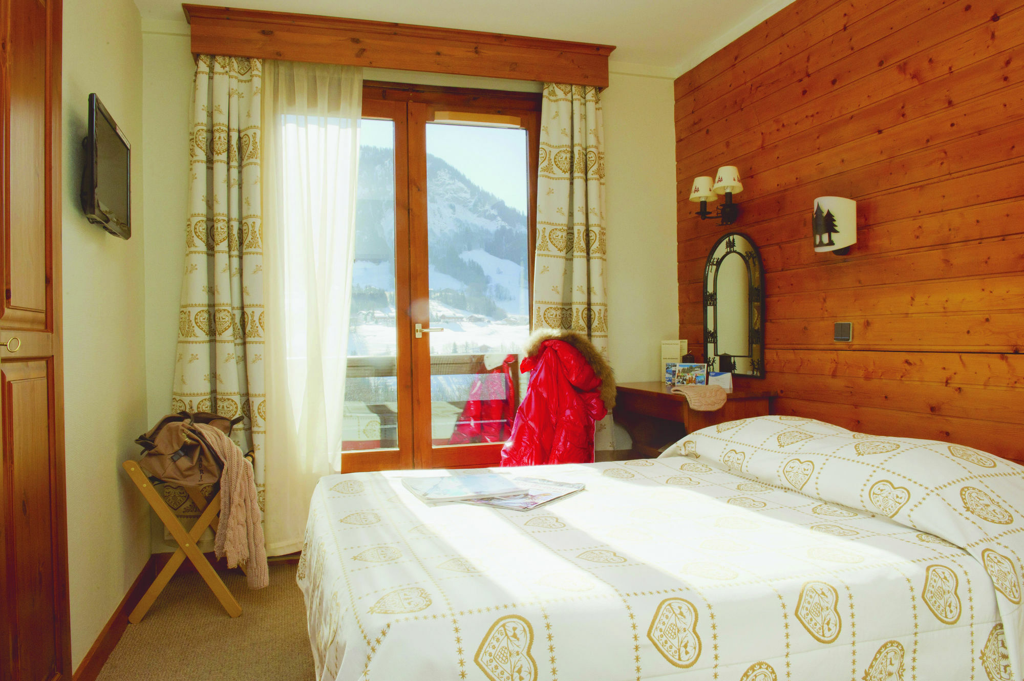 Hotel Vacances Bleues Les Chalets Du Prariand Межев Экстерьер фото