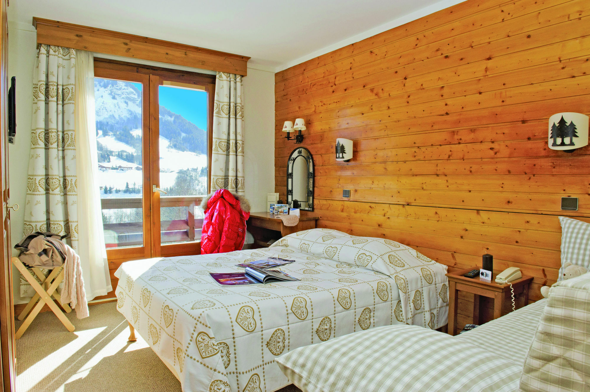Hotel Vacances Bleues Les Chalets Du Prariand Межев Экстерьер фото