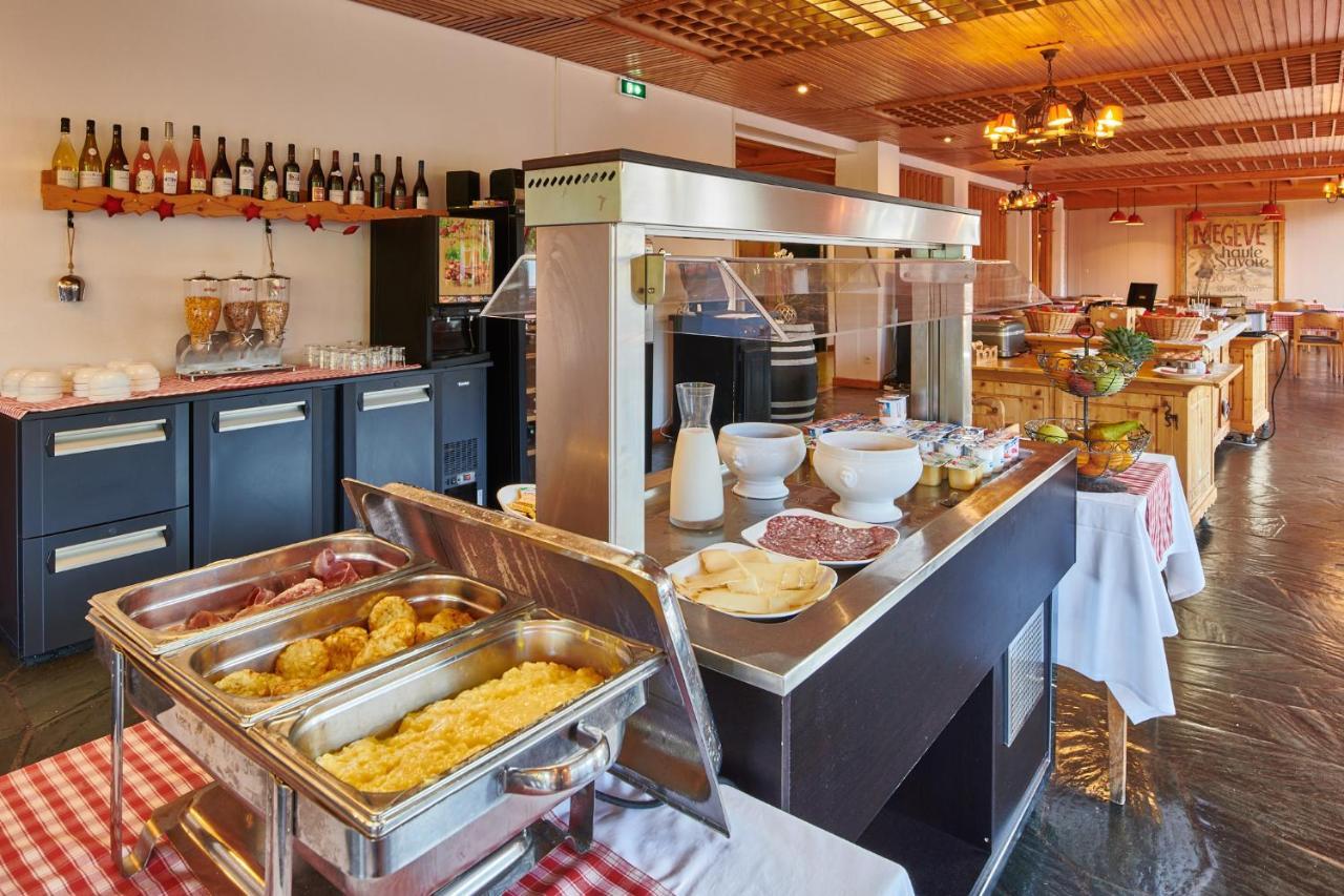 Hotel Vacances Bleues Les Chalets Du Prariand Межев Экстерьер фото