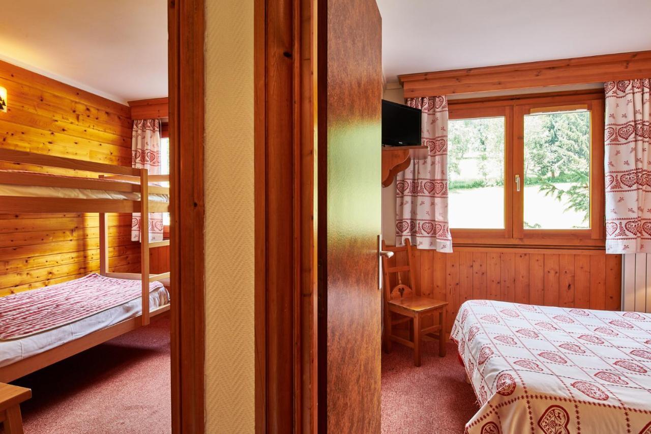 Hotel Vacances Bleues Les Chalets Du Prariand Межев Экстерьер фото