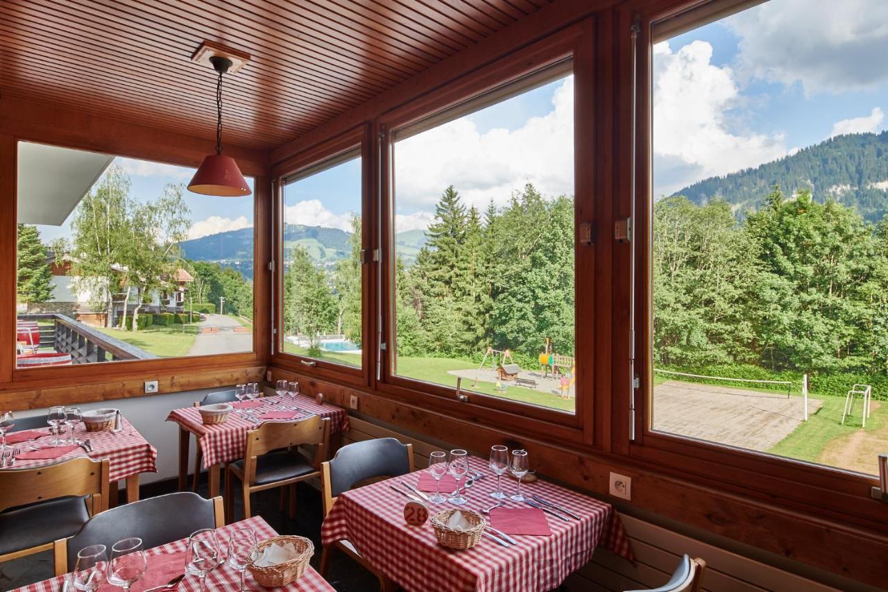 Hotel Vacances Bleues Les Chalets Du Prariand Межев Экстерьер фото